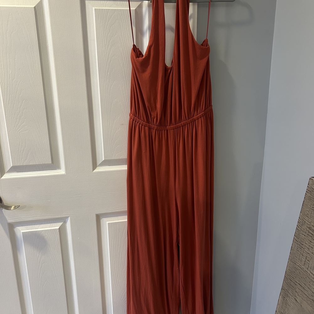 Old Navy Rust Jumpsuit